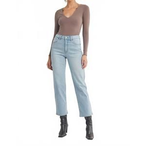 NEW JBD. women's vintage straight jean in grey